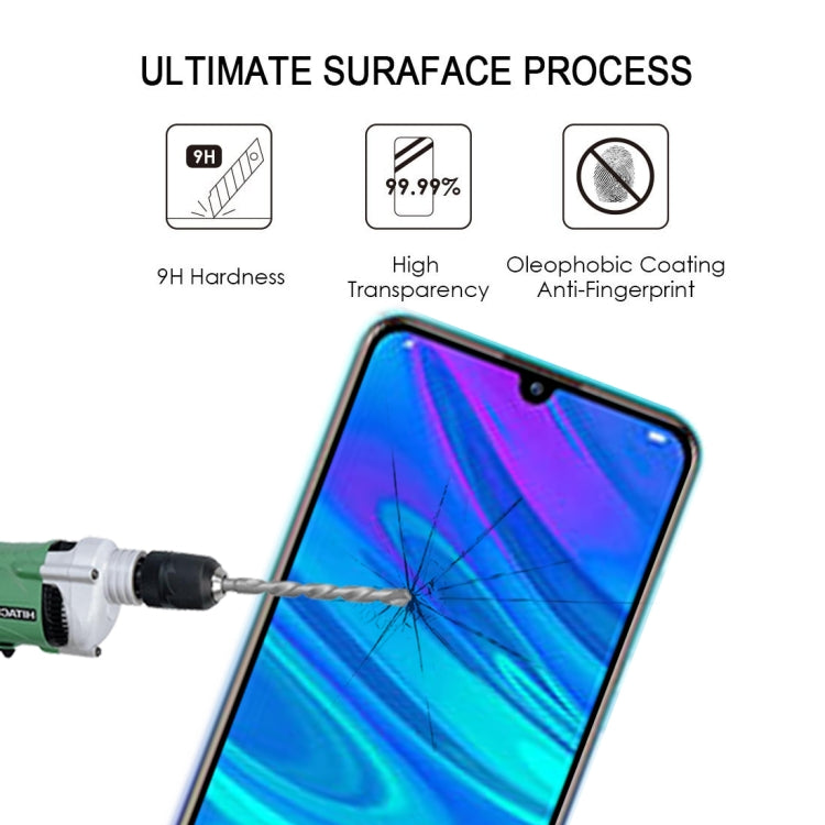 25 PCS 9H Surface Hardness 2.5D Full Glue Full Screen Tempered Glass Film For Huawei P Smart 2020