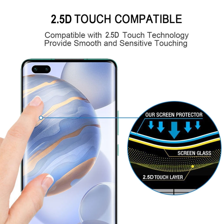 25 PCS 9H Surface Hardness 2.5D Full Glue Full Screen Tempered Glass Film For Huawei Honor 30 Pro