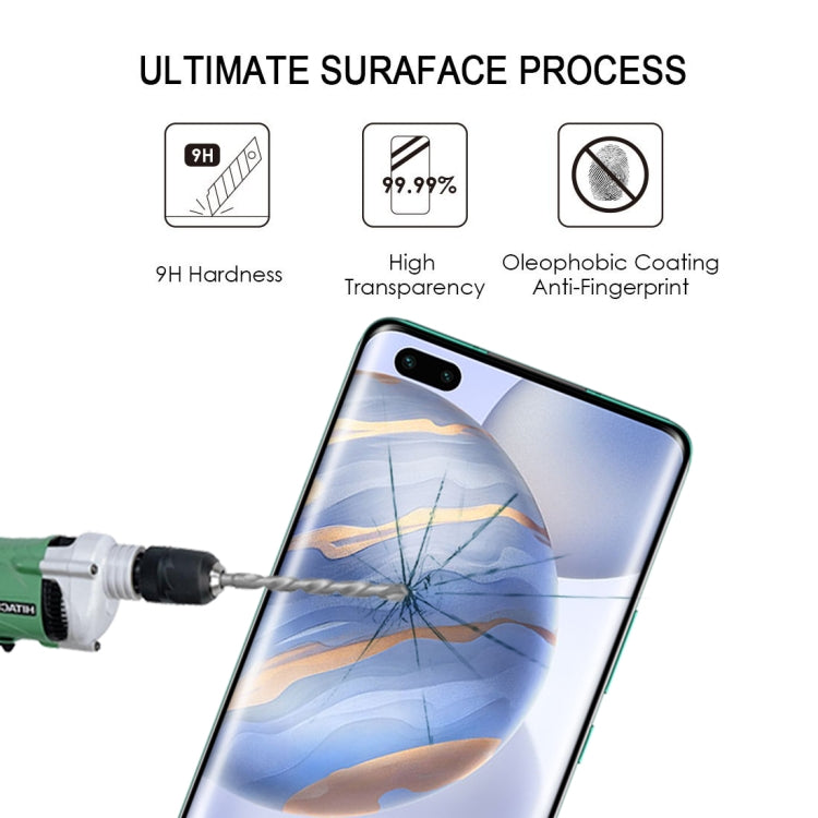 25 PCS 9H Surface Hardness 2.5D Full Glue Full Screen Tempered Glass Film For Huawei Honor 30 Pro