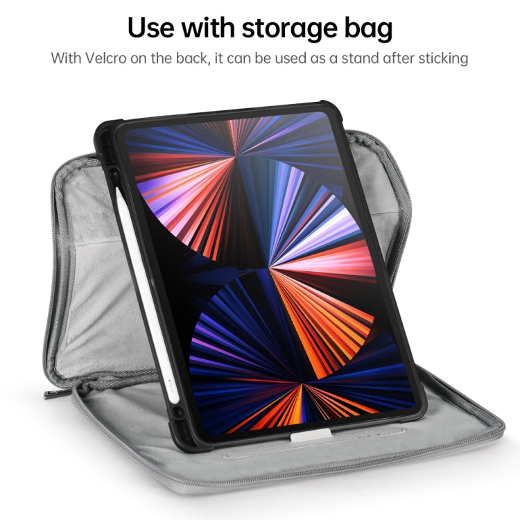 For iPad Pro 11 2022 / 2021 / 2020 / 2018 360 Degree Rotation Leather Tablet Case Bag