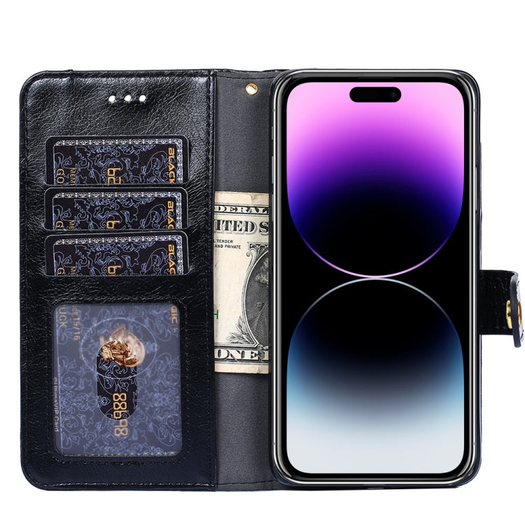 For Sharp Aquos Sense7 Zipper Bag Leather Phone Case