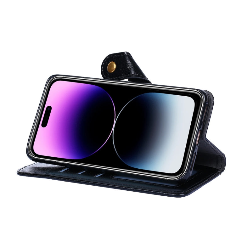 For Sharp Aquos Sense7 Zipper Bag Leather Phone Case