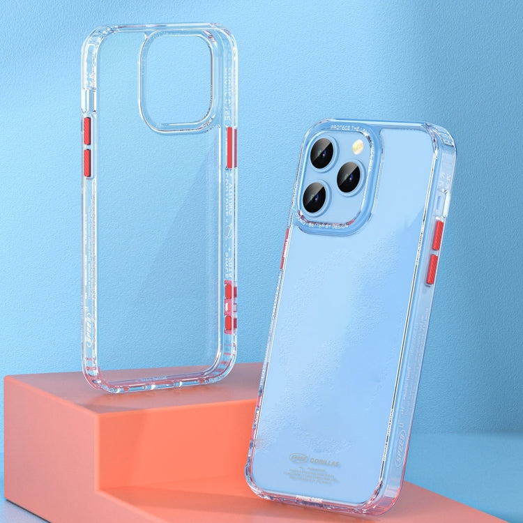 For iPhone 14 WEKOME Gorillas Clear Cool Phone Case