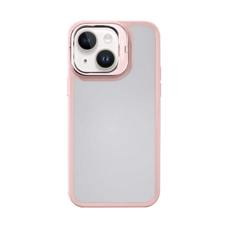For iPhone 14 Mutural Color Holder Phone Case