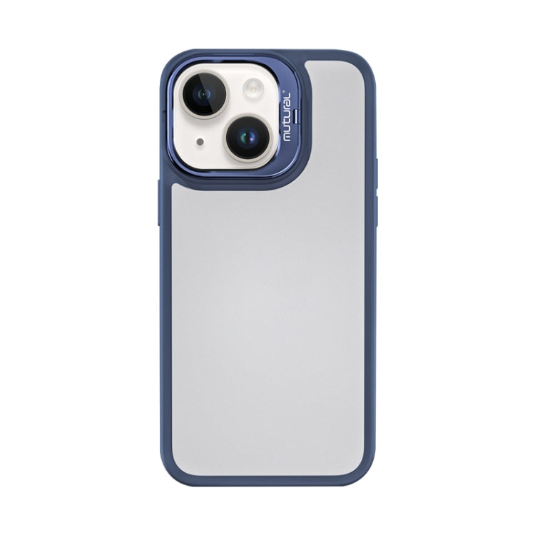 For iPhone 14 Plus Mutural Color Holder Phone Case