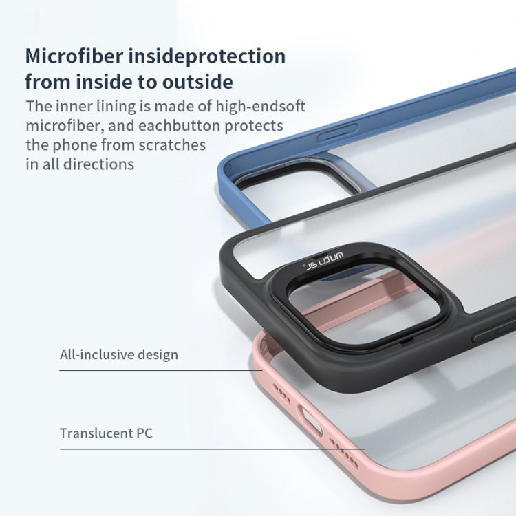 For iPhone 14 Plus Mutural Color Holder Phone Case