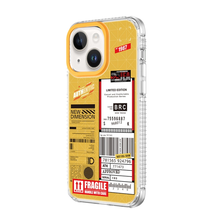 For iPhone 14 Plus Mutural Dual-side Laminating Printed TPU Phone Case
