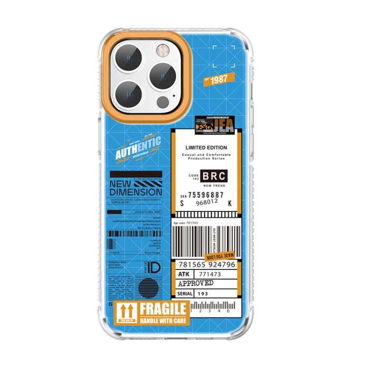 For iPhone 14 Pro Max Mutural Dual-side Laminating Printed TPU Phone Case