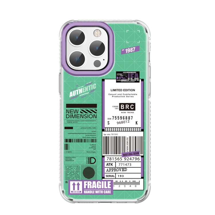 For iPhone 14 Pro Max Mutural Dual-side Laminating Printed TPU Phone Case
