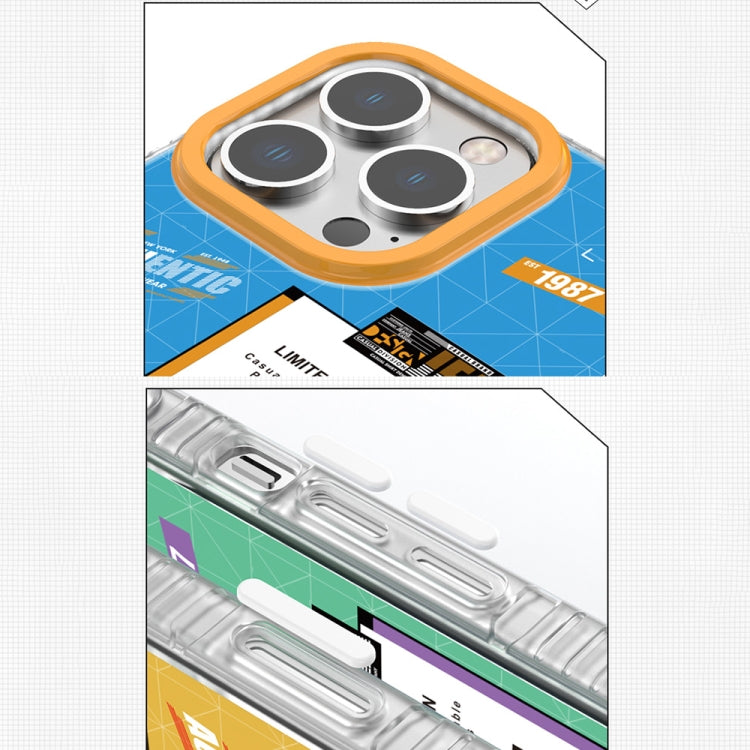 For iPhone 14 Pro Max Mutural Dual-side Laminating Printed TPU Phone Case