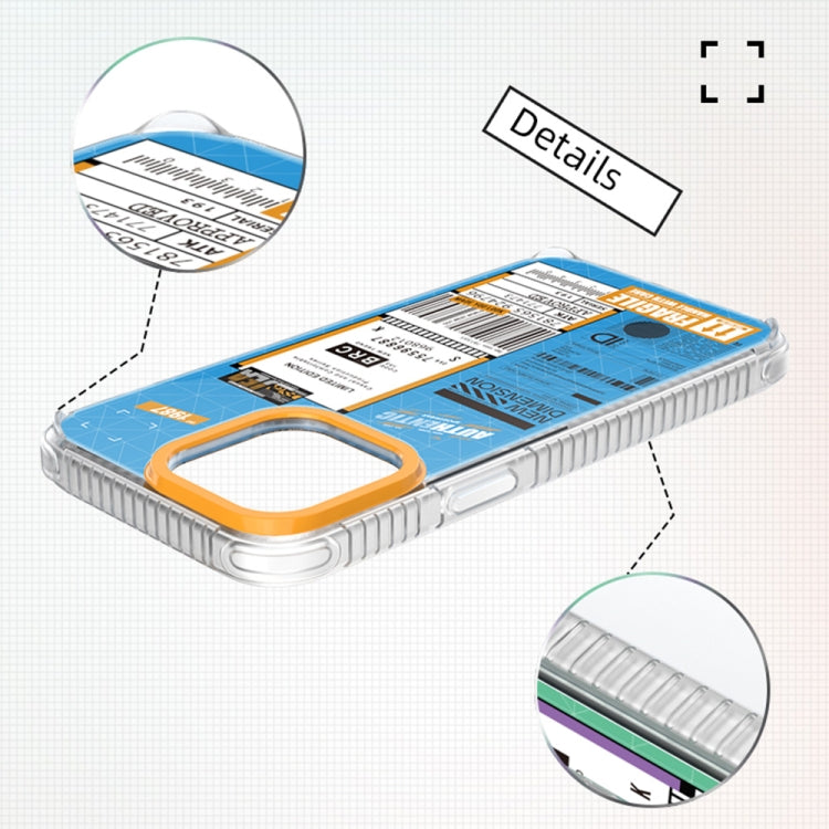For iPhone 14 Pro Max Mutural Dual-side Laminating Printed TPU Phone Case