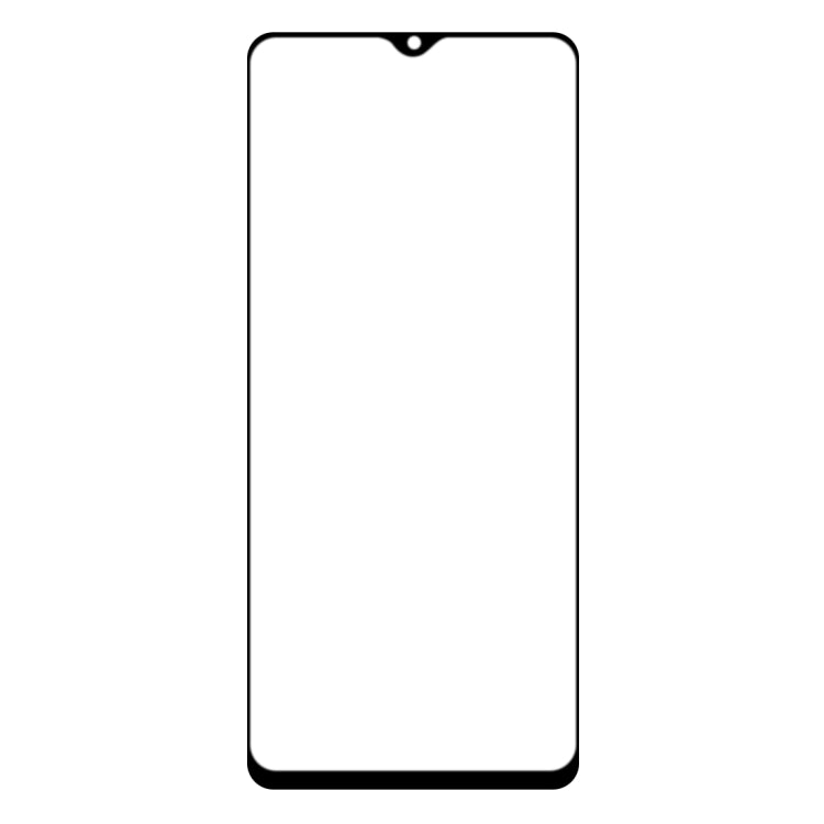 25 PCS 9H Surface Hardness 2.5D Full Glue Full Screen Tempered Glass Film For OPPO A8