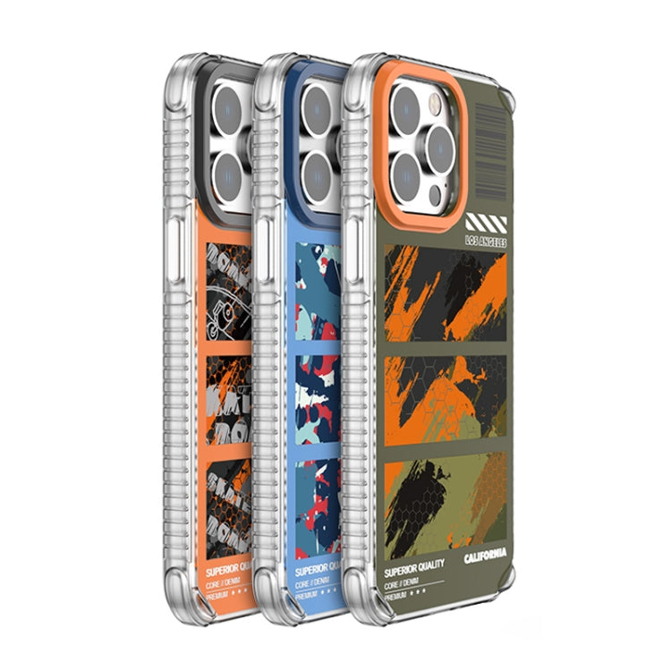 For iPhone 14 Plus Mutural Camouflage Series Phone Case