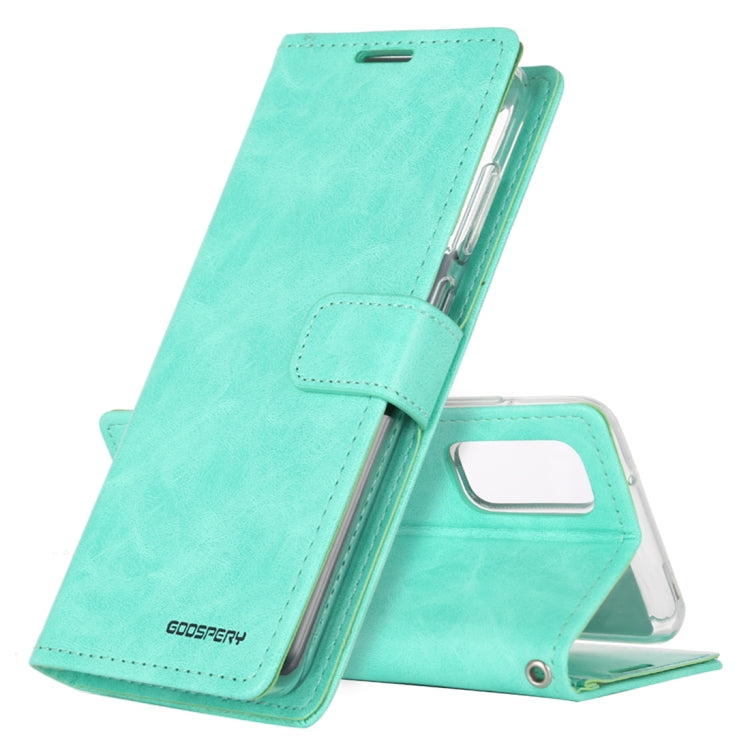 For Galaxy S20 Plus GOOSPERY BLUE MOON DIARY Crazy Horse Texture Horizontal Flip Leather Case With Bracket & Card Slot & Wallet