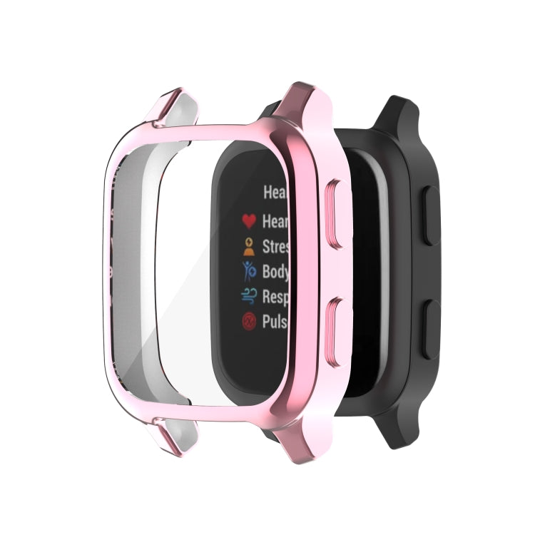 For Garmin Venu Sq 2 Full Coverage TPU Electroplating Watch Case