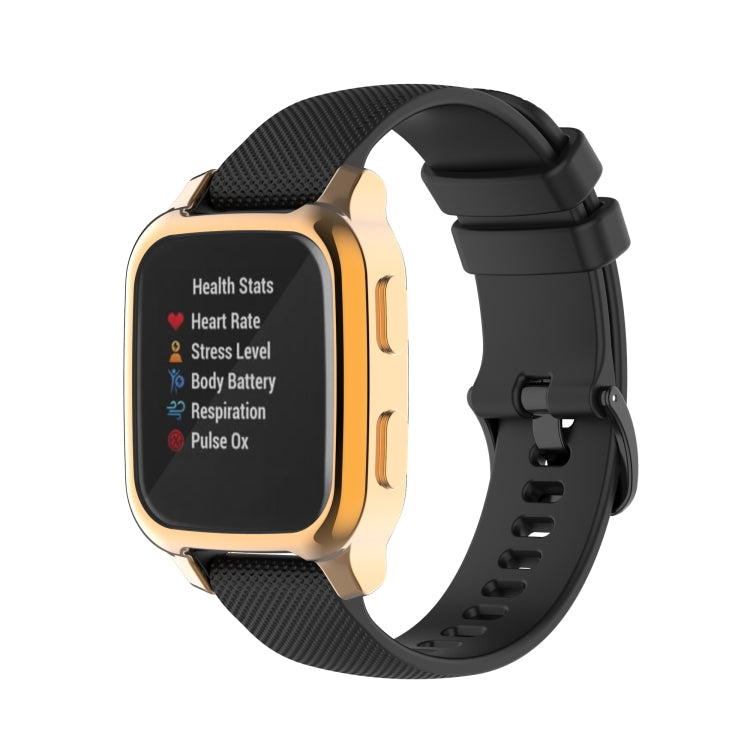 For Garmin Venu Sq 2 Full Coverage TPU Electroplating Watch Case