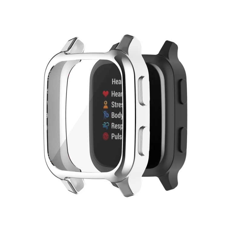 For Garmin Venu Sq 2 Full Coverage TPU Electroplating Watch Case