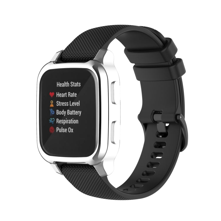 For Garmin Venu Sq 2 Full Coverage TPU Electroplating Watch Case