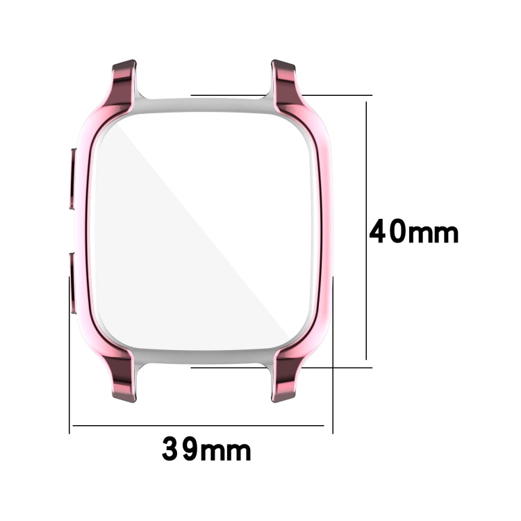For Garmin Venu Sq 2 Full Coverage TPU Electroplating Watch Case