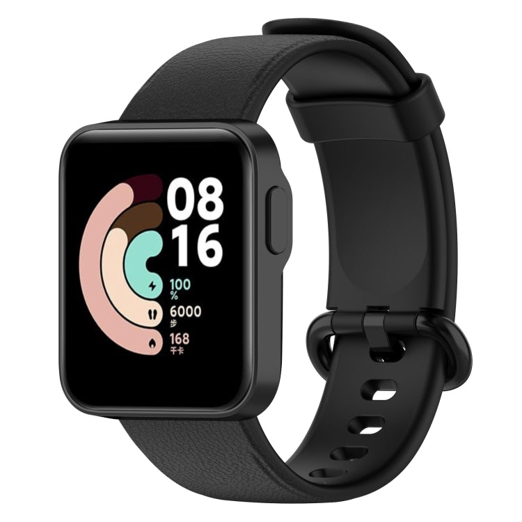 For Xiaomi MI Watch Lite / Redmi Watch Litchi Texture Leather Watch Band