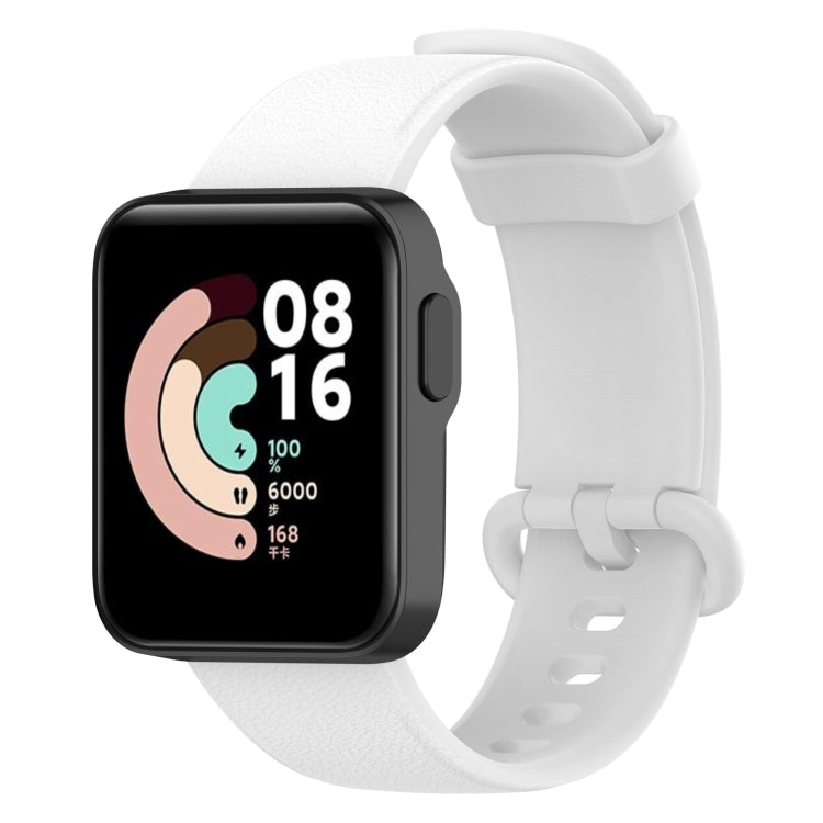 For Xiaomi MI Watch Lite / Redmi Watch Litchi Texture Leather Watch Band
