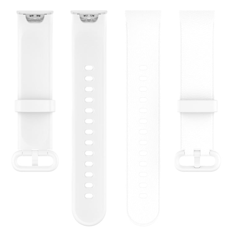 For Xiaomi MI Watch Lite / Redmi Watch Litchi Texture Leather Watch Band