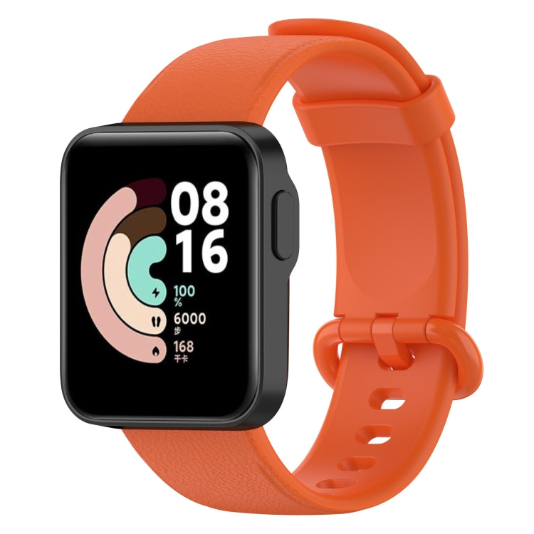 For Xiaomi MI Watch Lite / Redmi Watch Litchi Texture Leather Watch Band