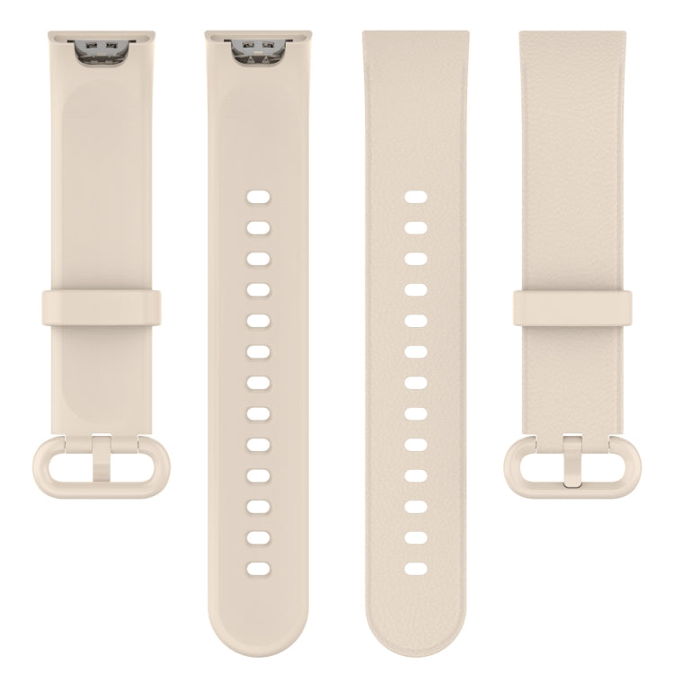 For Xiaomi MI Watch Lite / Redmi Watch Litchi Texture Leather Watch Band