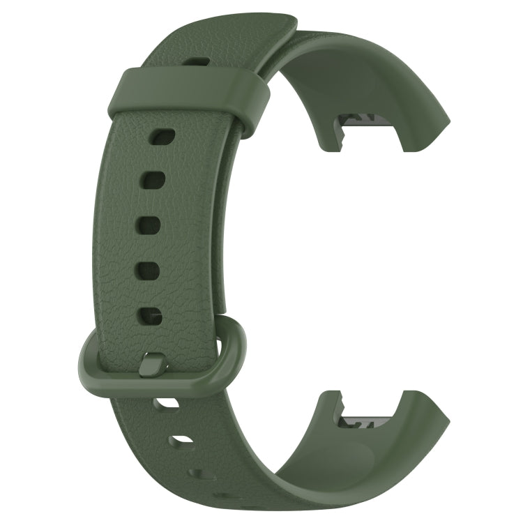 For Xiaomi MI Watch Lite / Redmi Watch Litchi Texture Leather Watch Band