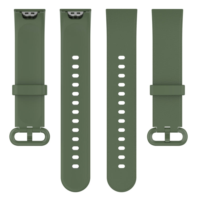 For Xiaomi MI Watch Lite / Redmi Watch Litchi Texture Leather Watch Band