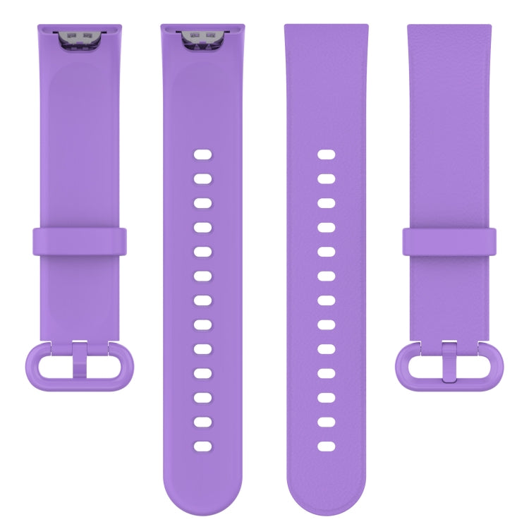 For Xiaomi MI Watch Lite / Redmi Watch Litchi Texture Leather Watch Band