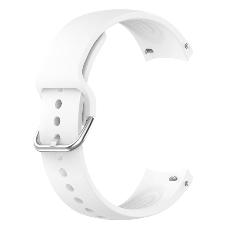 For Xiaomi Watch S1 Pro Solid Color Silicone Watch Band