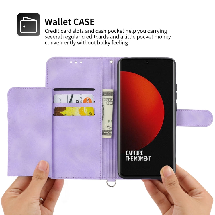 For Xiaomi 12 Ultra Skin-feel Flowers Embossed Wallet Leather Phone Case