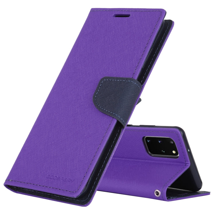 GOOSPERY FANCY DIARY For Galaxy S20+ Horizontal Flip PU Leather Case, with Holder & Card Slots & Wallet