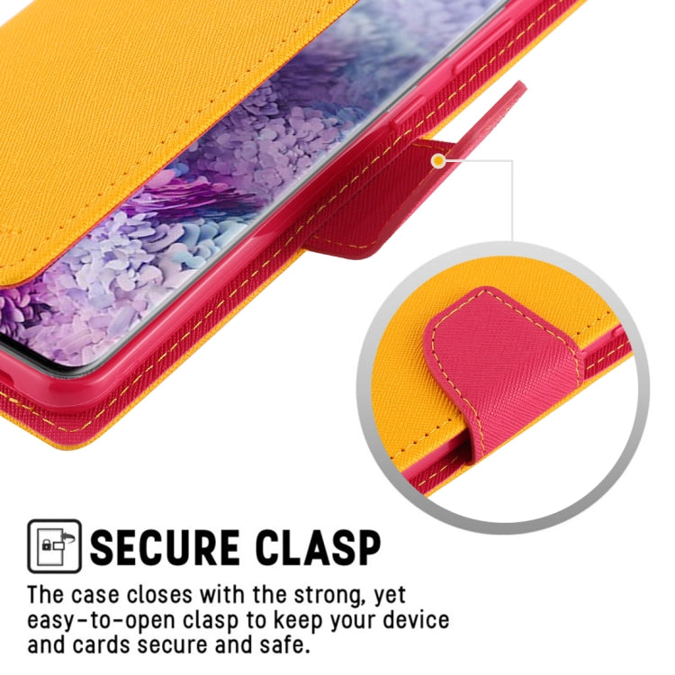 GOOSPERY FANCY DIARY For Galaxy S20+ Horizontal Flip PU Leather Case, with Holder & Card Slots & Wallet