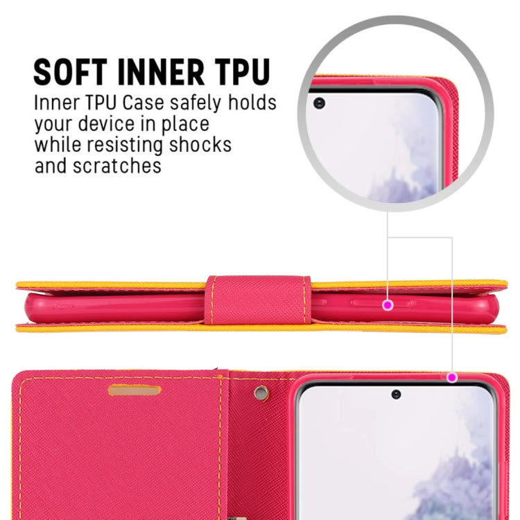 GOOSPERY FANCY DIARY For Galaxy S20+ Horizontal Flip PU Leather Case, with Holder & Card Slots & Wallet