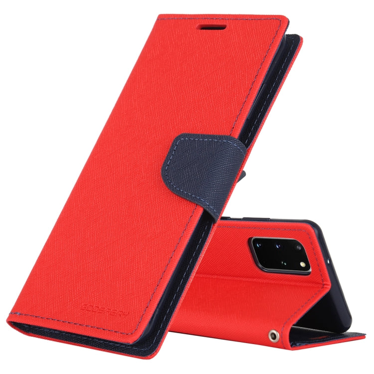 GOOSPERY FANCY DIARY For Galaxy S20+ Horizontal Flip PU Leather Case, with Holder & Card Slots & Wallet