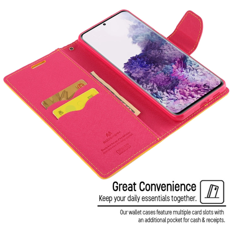 GOOSPERY FANCY DIARY For Galaxy S20+ Horizontal Flip PU Leather Case, with Holder & Card Slots & Wallet