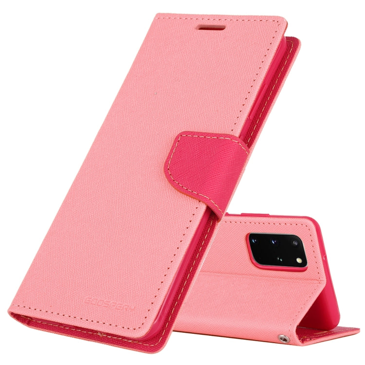 GOOSPERY FANCY DIARY For Galaxy S20+ Horizontal Flip PU Leather Case, with Holder & Card Slots & Wallet