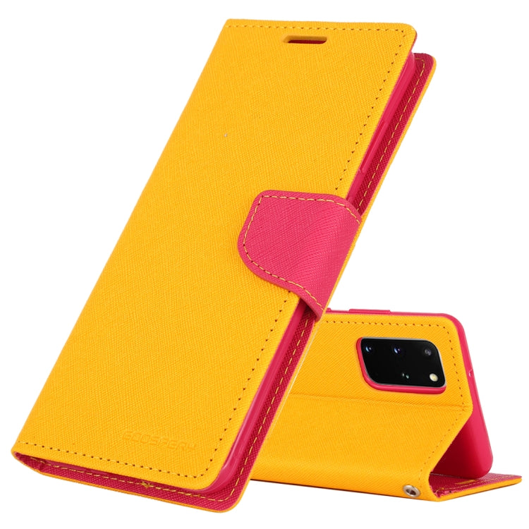 GOOSPERY FANCY DIARY For Galaxy S20+ Horizontal Flip PU Leather Case, with Holder & Card Slots & Wallet