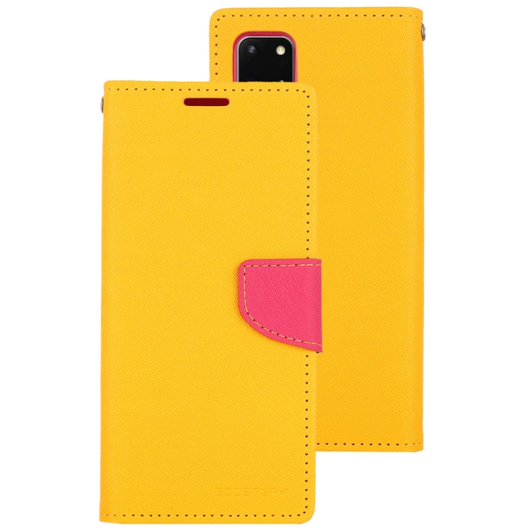 GOOSPERY FANCY DIARY For Galaxy S20+ Horizontal Flip PU Leather Case, with Holder & Card Slots & Wallet