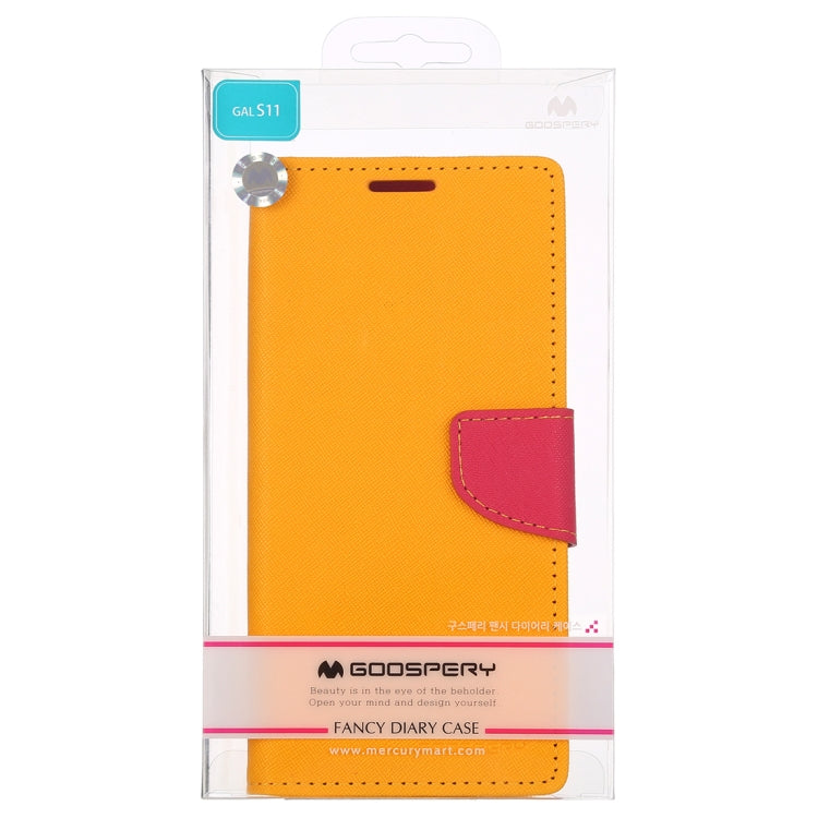 GOOSPERY FANCY DIARY For Galaxy S20+ Horizontal Flip PU Leather Case, with Holder & Card Slots & Wallet