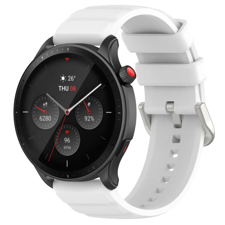 For Amazfit GTR 4 22mm Silicone Watch Band