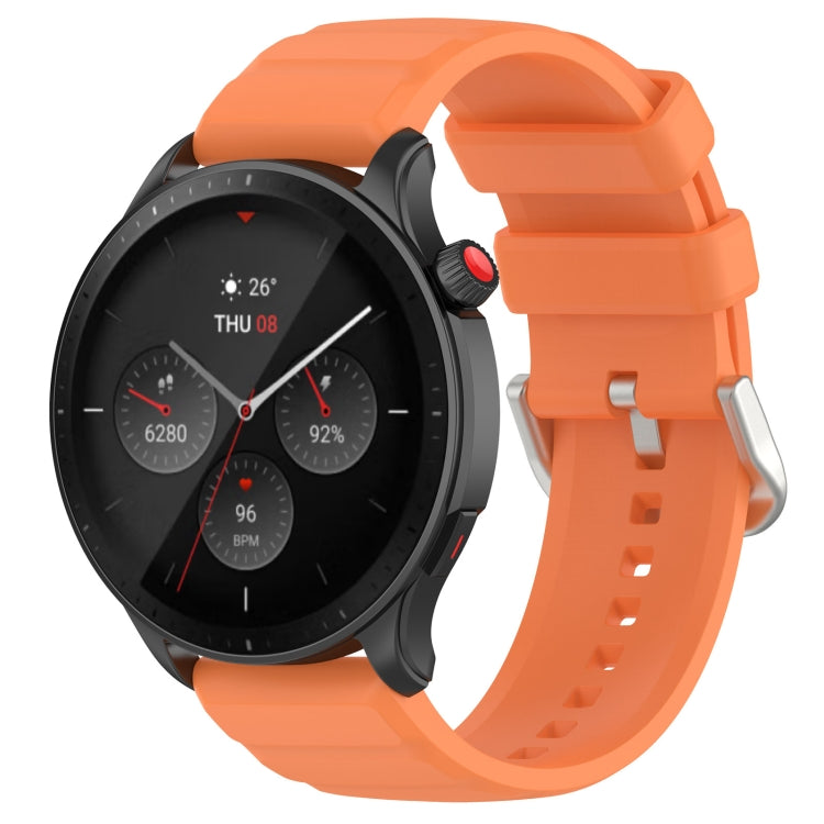 For Amazfit GTR 4 22mm Silicone Watch Band