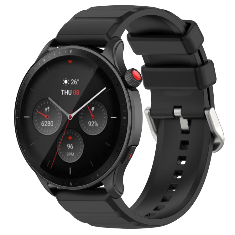 For Amazfit GTR 4 22mm Silicone Watch Band