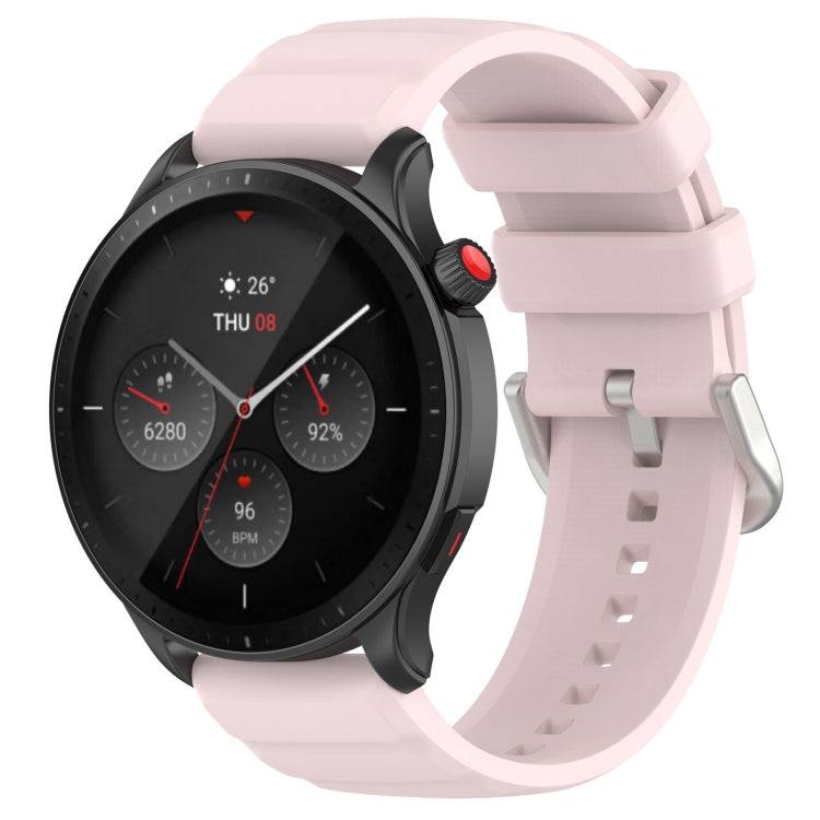 For Amazfit GTR 4 22mm Silicone Watch Band