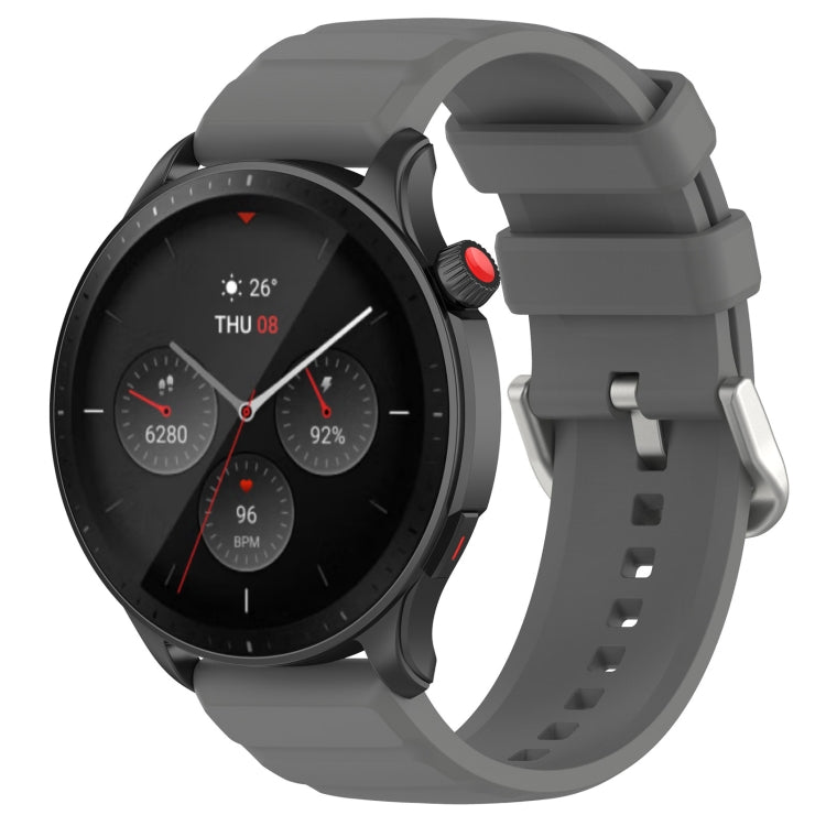 For Amazfit GTR 4 22mm Silicone Watch Band