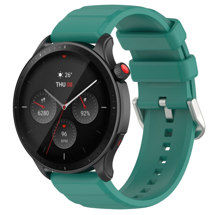 For Amazfit GTR 4 22mm Silicone Watch Band