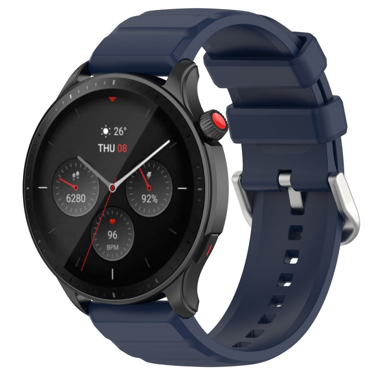 For Amazfit GTR 4 22mm Silicone Watch Band