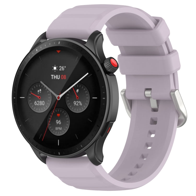 For Amazfit GTR 4 22mm Silicone Watch Band